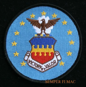 20th TFW US AIR FORCE PATCH RAF Upper Heyford UK PIN UP GIFT VICTORY BY VALOR! - Picture 1 of 24