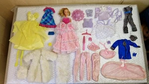 Vintage Barbie Puppe und Outfits Dream Glow Sonnenschirm doppelt so schön Tag bis Nacht  - Bild 1 von 16