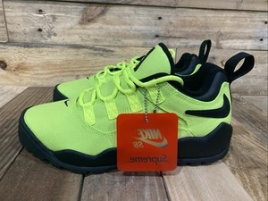 Nike Supreme x Darwin Low SB 'Volt' Shoes (FQ3000-700) Men's Size 8 - Picture 1 of 8