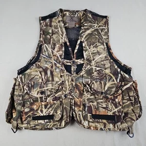 Game Winner Advantage Max 4 Camo Mens L Vest Bird Hunting Black Mesh Breathable - Picture 1 of 12
