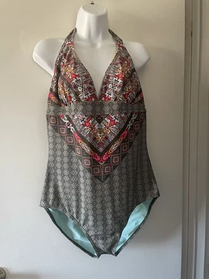 Prana Lahari Cargo Marrakesh One Piece Swimsuit Women's Size XL 1432 - Image 1 of 4