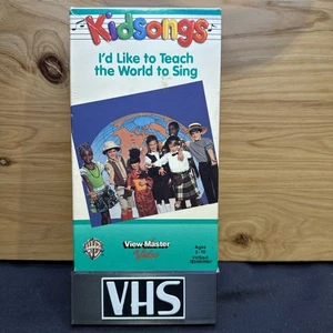 Kidsongs VHS Tapes - I'd Like to Teach the World to Sing * Buy 2 Get 1 Free - Picture 1 of 2