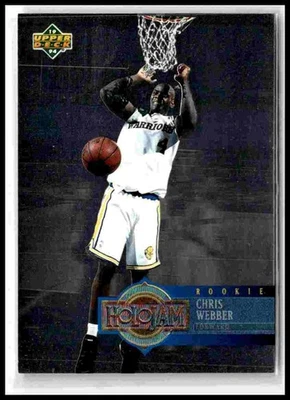1993-94 Upper Deck Holojams #H28 Chris Webber RC - Image 1 of 2