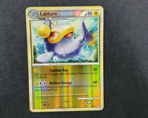 Pokemon Juego de Cartas Coleccionables HGSS Desatado - Lanturn 18/95 Holograma Inverso Raro Casi Nuevo - Imagen 1 de 7