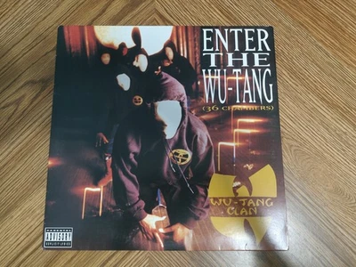 WU-TANG CLAN~ENTER THE WU-TANG (36 CHAMBERS) LP (2016) NM SHRINK EUROPE 180G RAP - Image 1 of 4