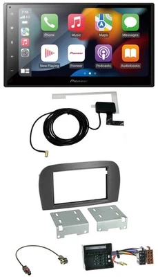 Pioneer MP3 USB Bluetooth DAB 2DIN Autoradio für Mercedes SL-Klasse R230 2006-20 - Bild 1 von 4