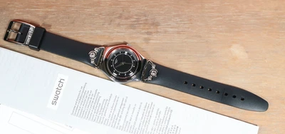 New Swiss Limited Swatch Irony  QUEEN'S FASHION YLS462 33MM CrystaL Crown Sparkl - Image 1 of 4