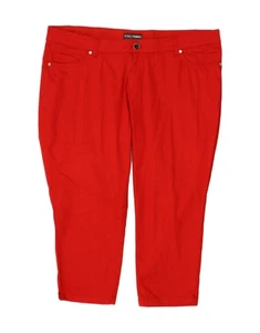 FIORELLA RUBINO Pantalone donna Capri W40 L22 rosso XQ19 - Foto 1 di 3