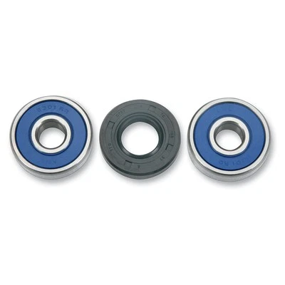 Yamaha TY250 1974-1977 moto de cross todas las bolas juego de cojinete y sello de rueda delantera Foto 1 de 2