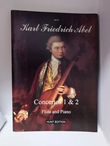 Karl Friedrich Abel Concertos 1 & 2 Flute and Piano sheet music - Picture 1 of 5