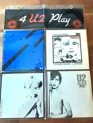 U2 - U2 Play  Original  4- Vinyl 7" Singles  LIMITED EDITION aus 1982 MEGA RAR - Bild 1 von 4