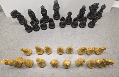 复古 太平洋游戏公司加权象棋棋子 — 第 1/4 张图片