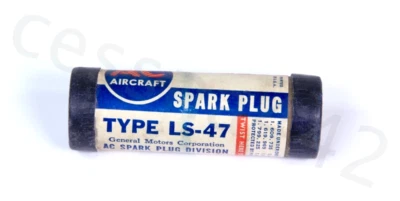 AC / CHAMPION Aircraft SPARK PLUG - Part # LS-47 - War Bird - PACKARD  MERLIN - Imagem 1 de 4