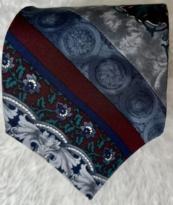 Gian Franco Ferretti Tie Mens Necktie Multicolor Abstract 100% Silk 58" - Bild 1 von 5
