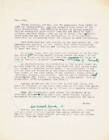 Original 1936 première ébauche lettre par FORREST J ACKERMAN - mentionne H.G. WELLS