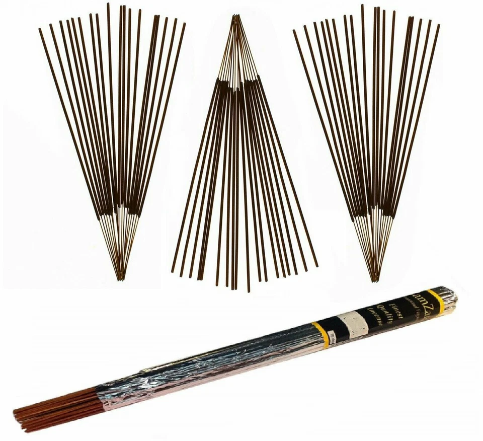 50 X Incense Sticks Long 1hr Burn Time Foil Wrapped Beautiful, Choose Fragrance - Image 1 of 1