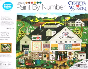 NUEVO Kit de pintura por números Charles Wysocki Peppercricket Farms 20 x 16 HALLAZGO RARO - Imagen 1 de 2
