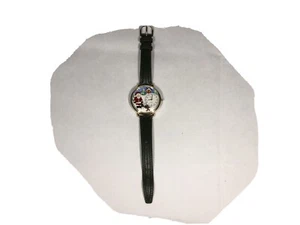 Whimsical Watches Women's G1220009 Christmas 🎄🎄Santa Claus Green Leather Watch - Picture 1 of 4