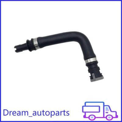 HVAC Heater Hose Rubber Black for 2005-2011 Volvo S40 V50 2008-13 Volvo C30 C70 - Image 1 of 4