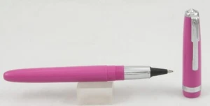 Recife Traveler Hot Pink & Chrome Inkball Fountain Roller Pen - France - Picture 1 of 5