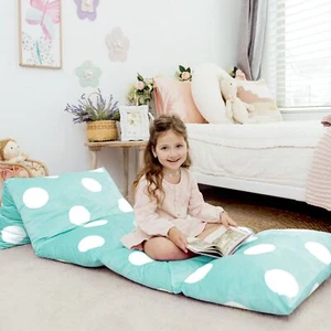 Bodenkissen Bett Lounger Abdeckung gemütliche stilvolle für Kinder Erwachsene... - Bild 1 von 9