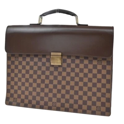 Bolso de mano de negocios Louis Vuitton Altona GM cuero Damier Level N53312 77YH417 Foto 1 de 4