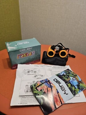 Obuby Real Binoculars for Kids 8 X 21 High Resolution Orange - Image 1 of 4