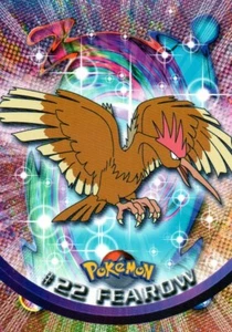 Pokémon #22 Fearow 2000 Topps TV Animation Edition Black Logo - Picture 1 of 1