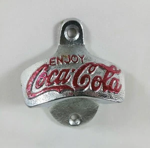 Coke Cola Flaschenöffner Wandmontage. - Bild 1 von 3