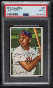 1952 Bowman Larry Doby #115 PSA 4 HOF