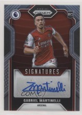 2021-22 Panini Prizm Premier League Signatures Gabriel Martinelli #S-GM Auto