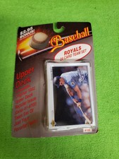 1992 Royals Upper Deck 24 Card Team Set George Brett. Package minor flaw