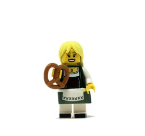 LEGO Minifiguras Coleccionables - Serie 11 - #3 PRETZEL GIRL CMF - NUEVO Envío Gratis - Imagen 1 de 2