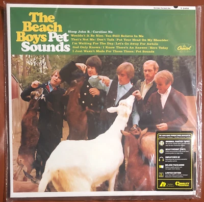 BEACH BOYS Pet Sounds Brian Wilson MONO 45 rpm 180 gram vinyl SEALED 2 LP - Image 1 of 2