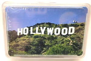 Mazo de cartas de póker Hollywood California nuevo sellado - Imagen 1 de 4