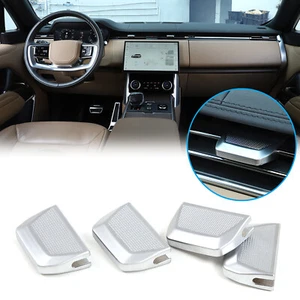 ABS Silver Car Air Outlet Adjustment Cover For Range Rover Sport/Vogue 2023-2024 - Picture 1 of 12