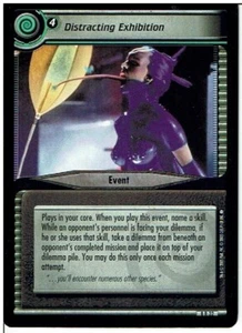 STAR TREK CCG 2E TO BOLDLY GO RARE CARD DISTRACTING EXHIBITION 8R32 ex - Bild 1 von 1