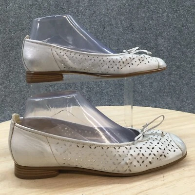 Gabor Fashion Shoes Womens 5 UK Perforated Ballet Flats Casual Gray Slip On - Image 1 of 4