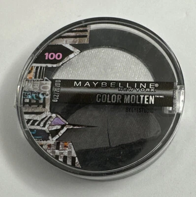 Maybelline Color Molten Duo Eyeshadow - 403 Stroke of Silver - New Sealed (Read) - Image 1 of 3