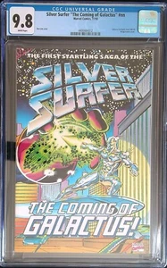 Silver Surfer The Coming of Galactus - CGC 9.8 - Collects Fantastic Four #48-50 - Bild 1 von 2