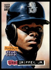 1994 Stadium Club Ken Griffey Jr. #7 Dugout Dirt