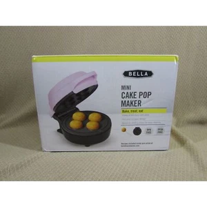 Bella Mini Cake Pop Maker Pink new, Makes 4 at a time - Picture 1 of 7