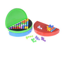 Classic Beads Puzzle Pyramid Plate IQ Mind Game Brain Teaser Educational Toys.ti