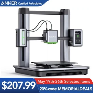 AnkerMake M5 3D Printer 7×7 Auto-Leveling 500mm/s High Speed AI Camera Detection - Afbeelding 1 van 6