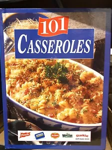Cookbook 101 CASSEROLES Easy Home Cooking NEW 1998 HC Breakfast Lunch Dinner - Imagen 1 de 9