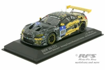 BMW M6 GT3  24h Nürburgring 2016  Dunlop Walkenhorst Motorsport  1:43 Minichamps - Bild 1 von 3