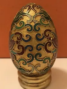 CLOISONNÉ. The Collector’s Treasury of Eggs. Franklin Mint. - Picture 1 of 8