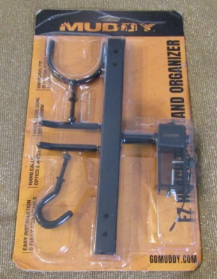 Muddy EZ Reach Treestand Organizer, Black MTA-OR01: MUD-MTA-OR01 MISSING 2 HOOKS - Image 1 of 4
