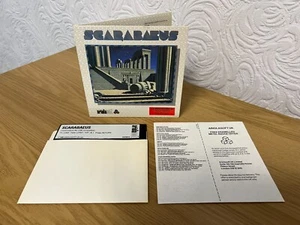 Ariolasoft Scarabaeus Commodore 64 Disk - Rare Working -👽👾Retro Gift Idea👾👽 - Afbeelding 1 van 23