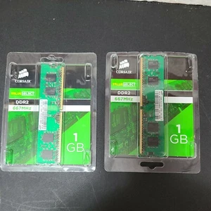 Corsair PC2-5300 (DDR2-667) 1 GB DIMM 667 MHz PC2-5300 DDR2 SDRAM Memory (VS1GB… - Picture 1 of 4